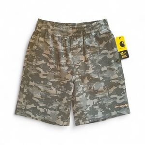 Carhartt Boys' Rugged Flex Camo Work Shorts Sz Medium - NWT